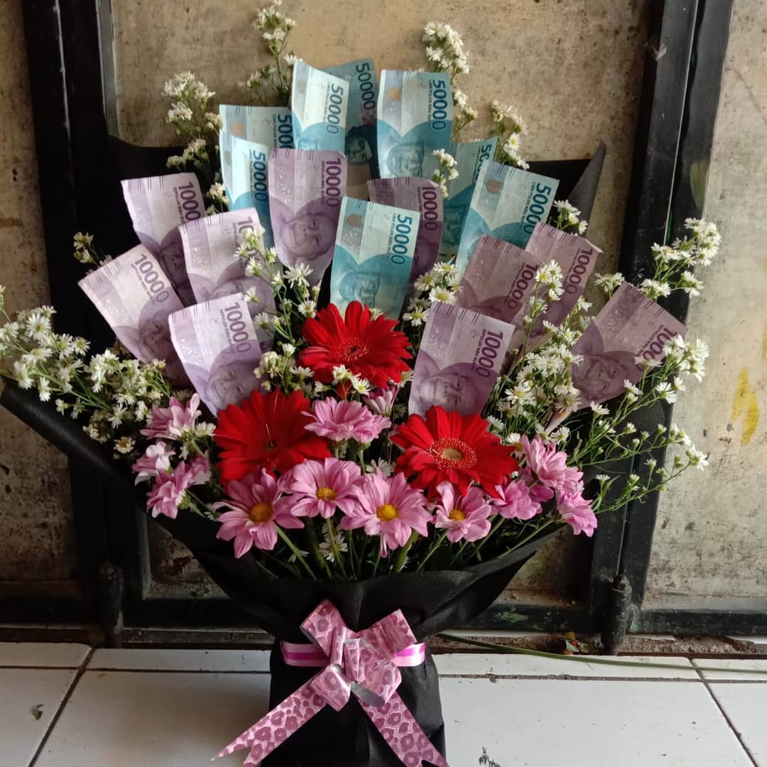 bouquet uang kekinian