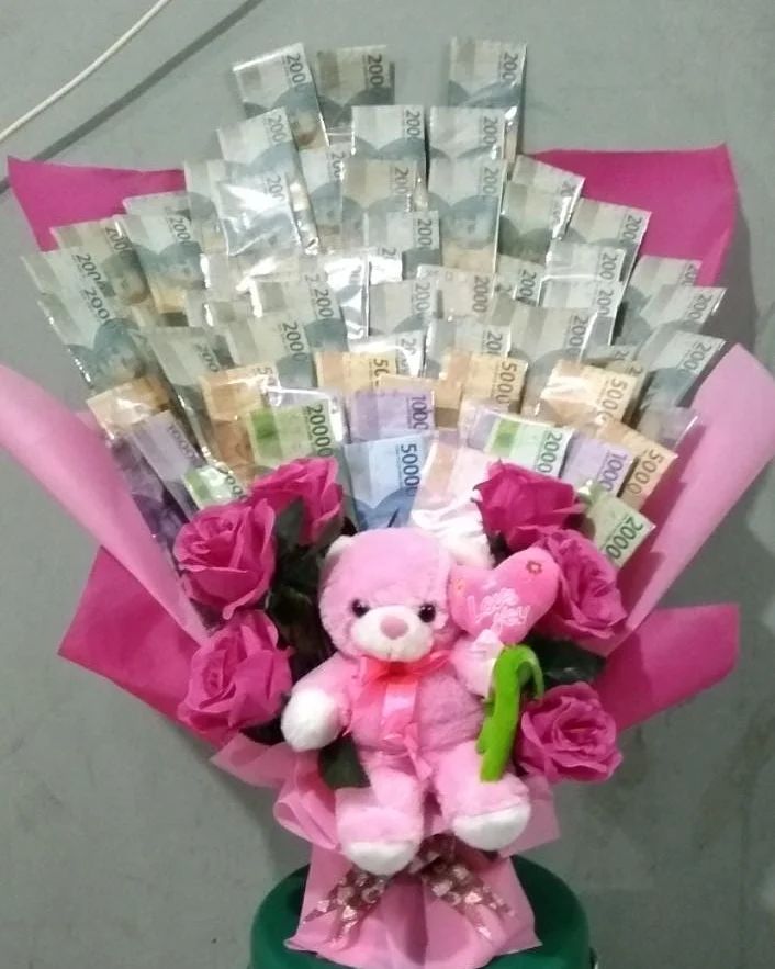 bouquet uang kekinian