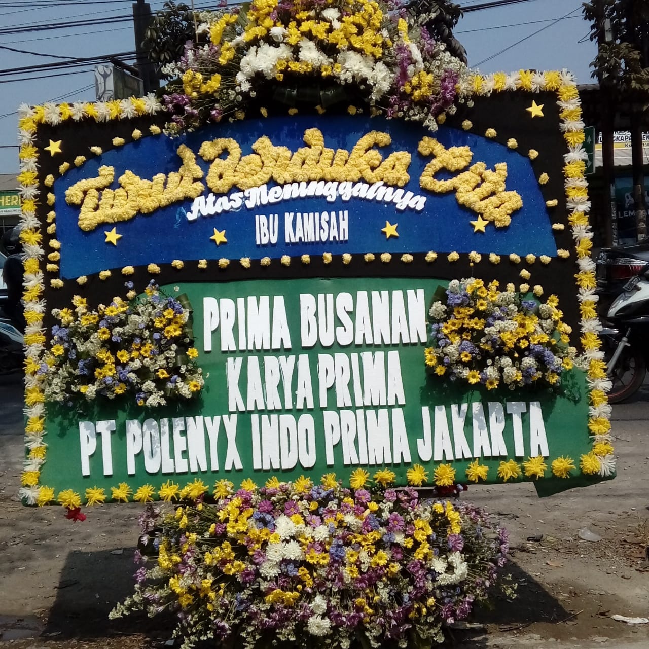 Bunga Papan Berduka Cita