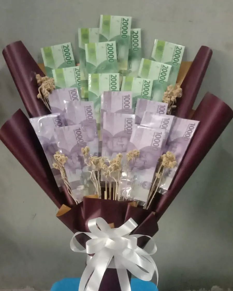 bouquet uang kekinian